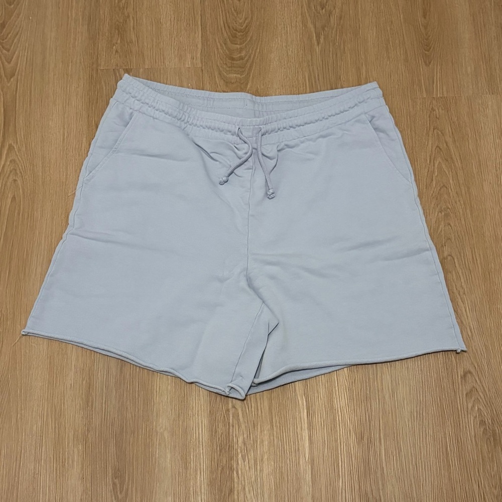 H&M | 100% Cotton Women's Sweatshorts - Light Blue